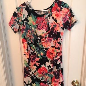 Pink Blush Maternity floral dress